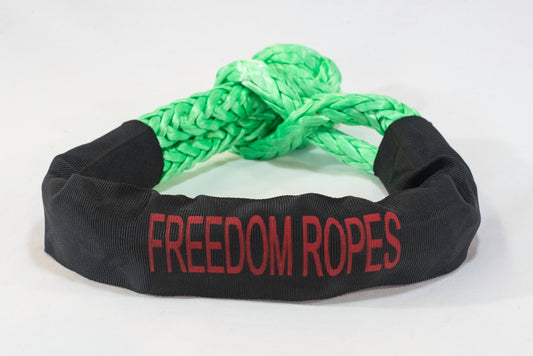 3/8" Freedom Soft Shackles Neon Green