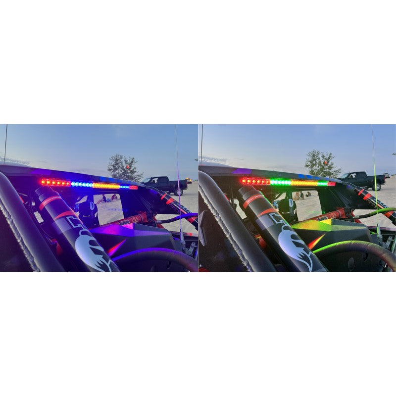 Polaris RZR PRO R LED Rear Light Bar - Baja Sur Dual-Color