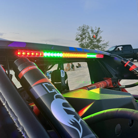 Can-Am Maverick X3 LED Rear Light Bar - Baja Sur Dual-Color