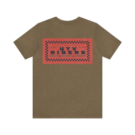 UTVRIders "Race" T-shirt  (available in multiple colors of shirts)