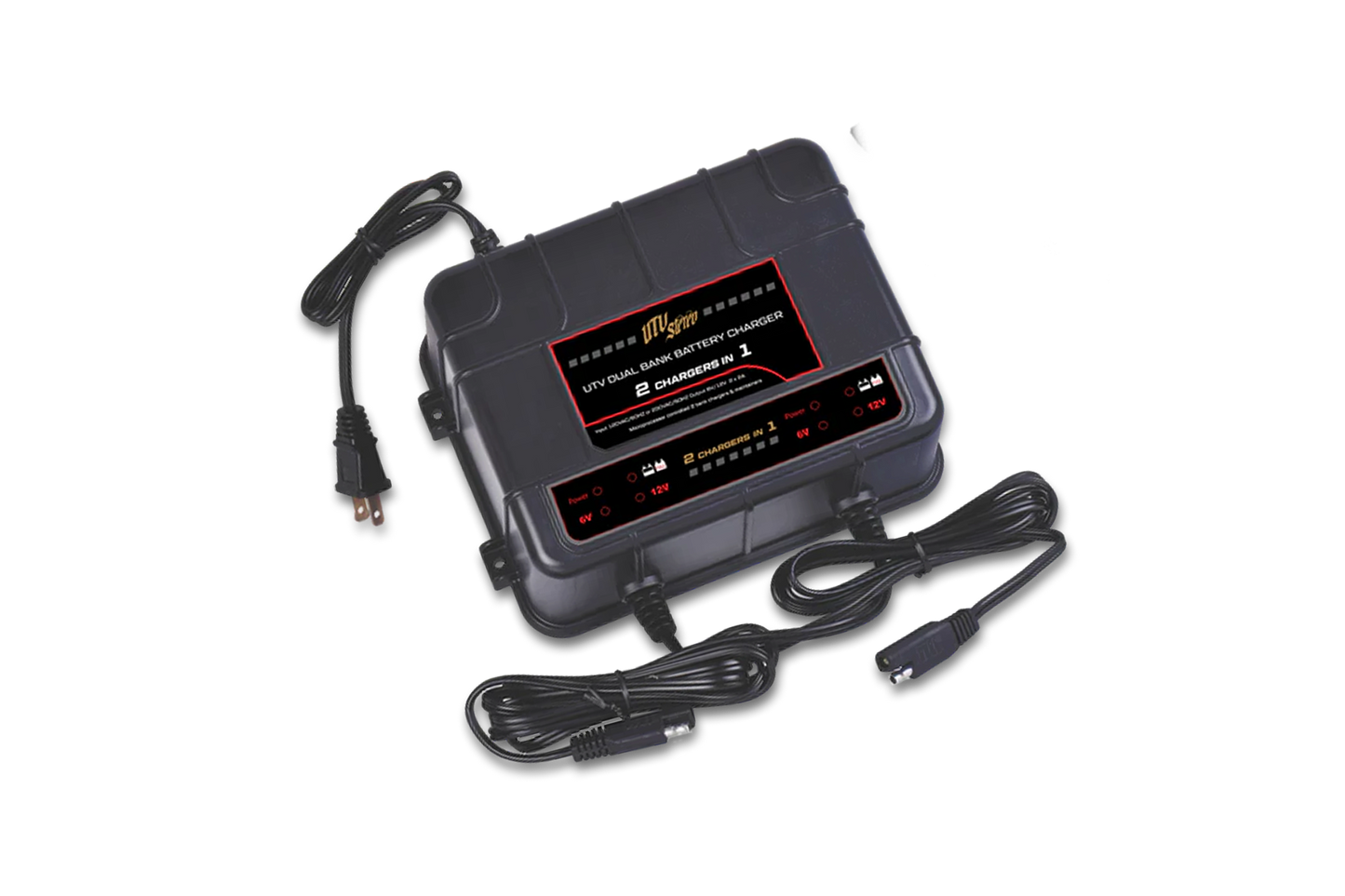 Dual-Bank Battery Charger / Maintainer | UTVS-BCM2