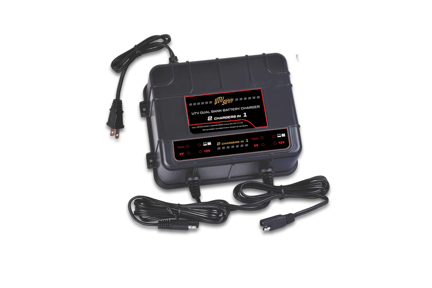 Dual-Bank Battery Charger / Maintainer | UTVS-BCM2