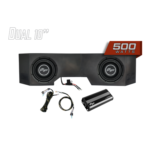 Can-Am® Defender 500W Dual 10" Subwoofer Kit | UTVS-DEF-SUB-500-2