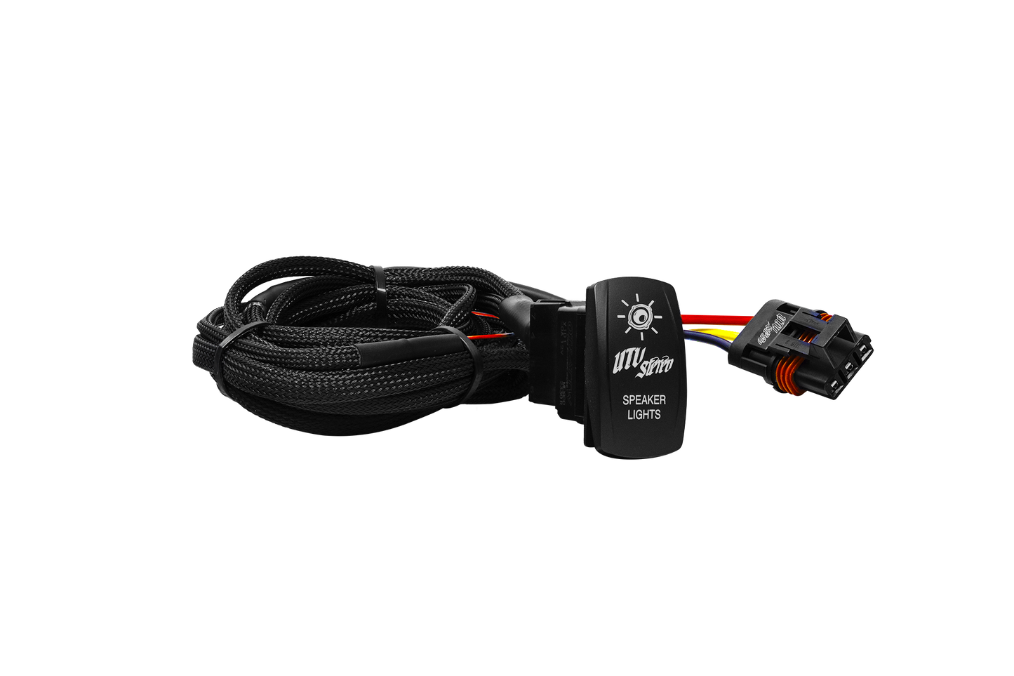 RZR® Pro Series Low Current Harness + Rocker Switch & Pulse Bar Plug | UTVS-PRO-HRN-LC-RKR