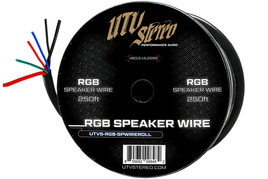 6 Conductor RGB Speaker Wire - 250' | UTVS-RGB-SPWIRE-ROLL