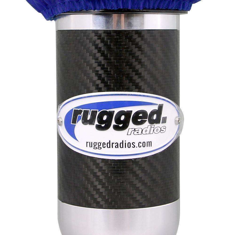 3" Metal Rugged Radios Embossed Badge