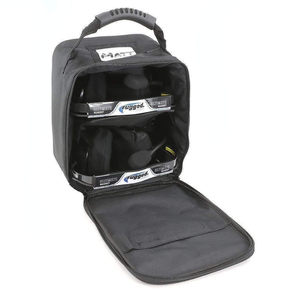 Dual Headset or Medium Storage Bag with Handle