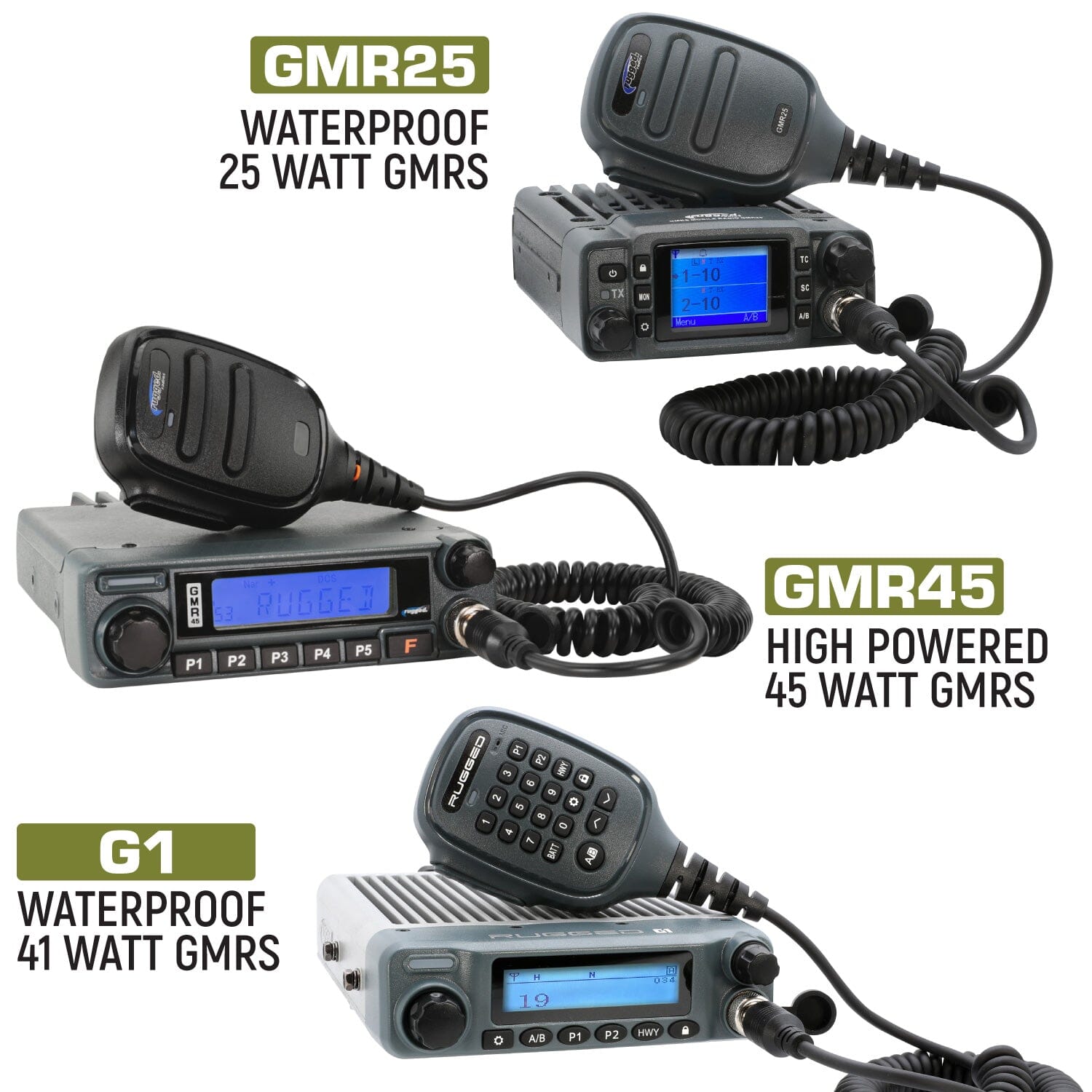 Ford Bronco Two-Way GMRS Mobile Radio Kit