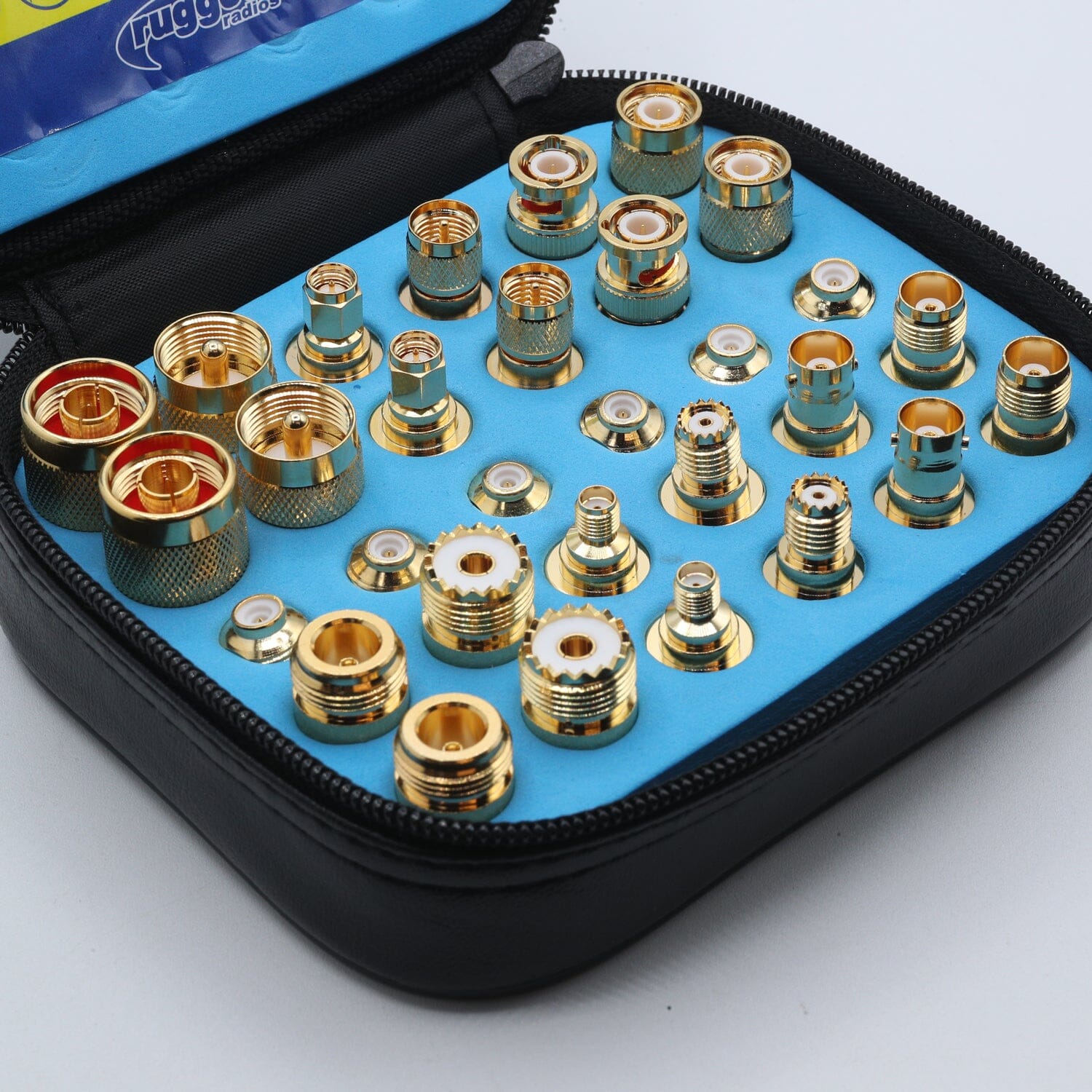 Gold Plated BNC and NMO Antenna Connector Kit