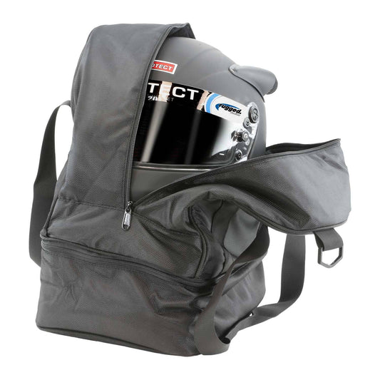 Helmet Bag with Bottom Storage Compartment