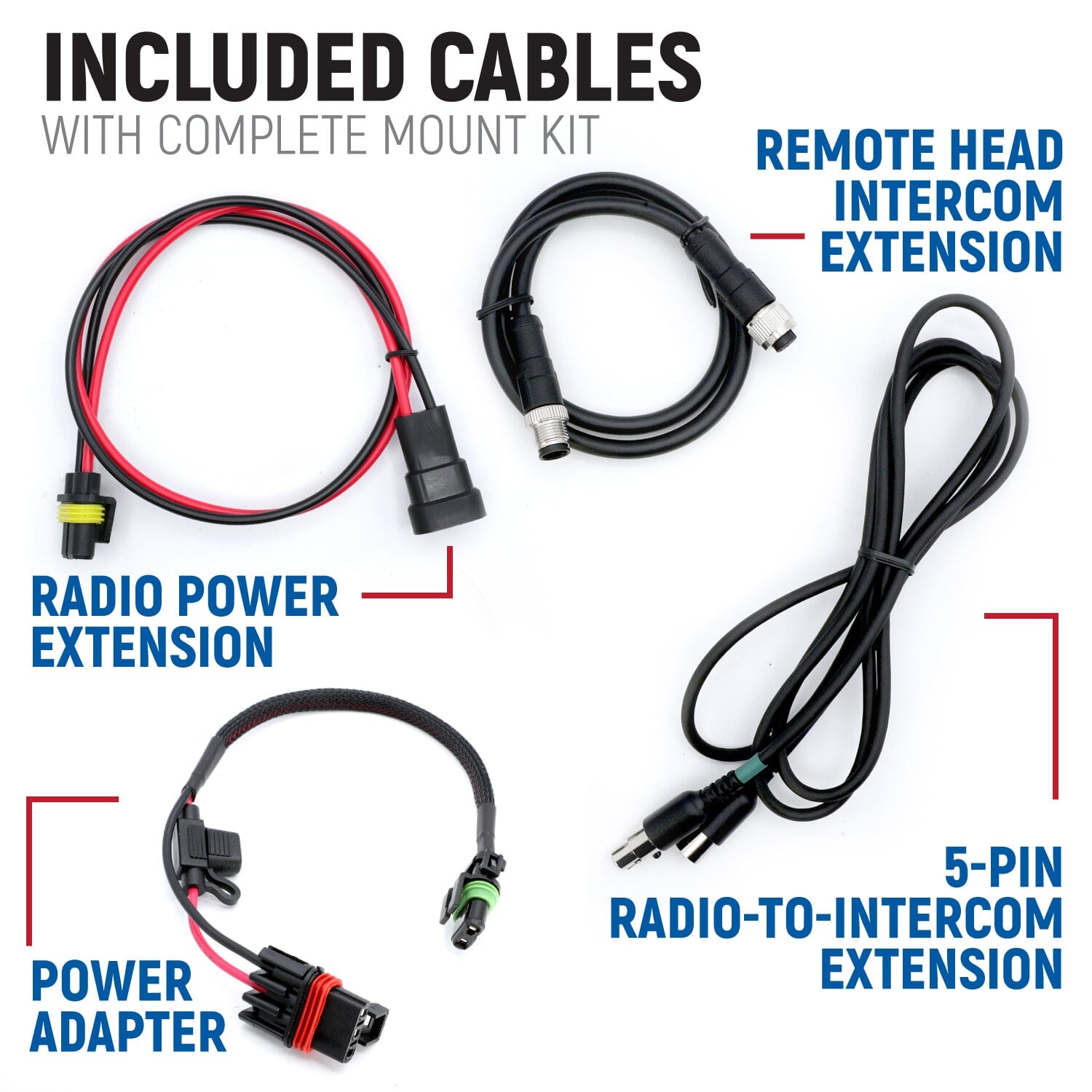 Polaris Xpedition - Radio and Remote Head Intercom Mount Kit