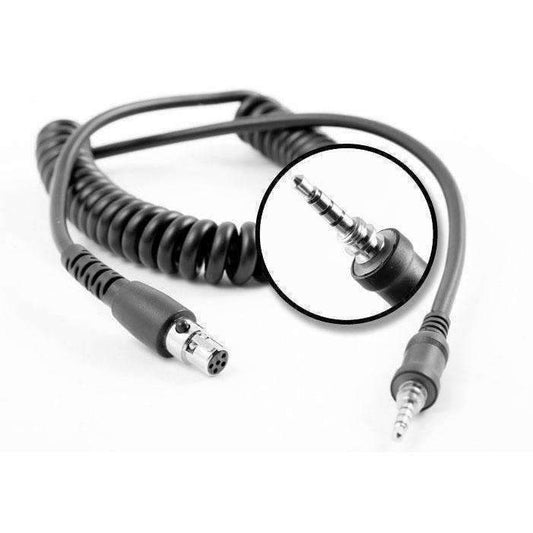 Standard Horizon HX Series Handheld Radio - Headset Coil Cord