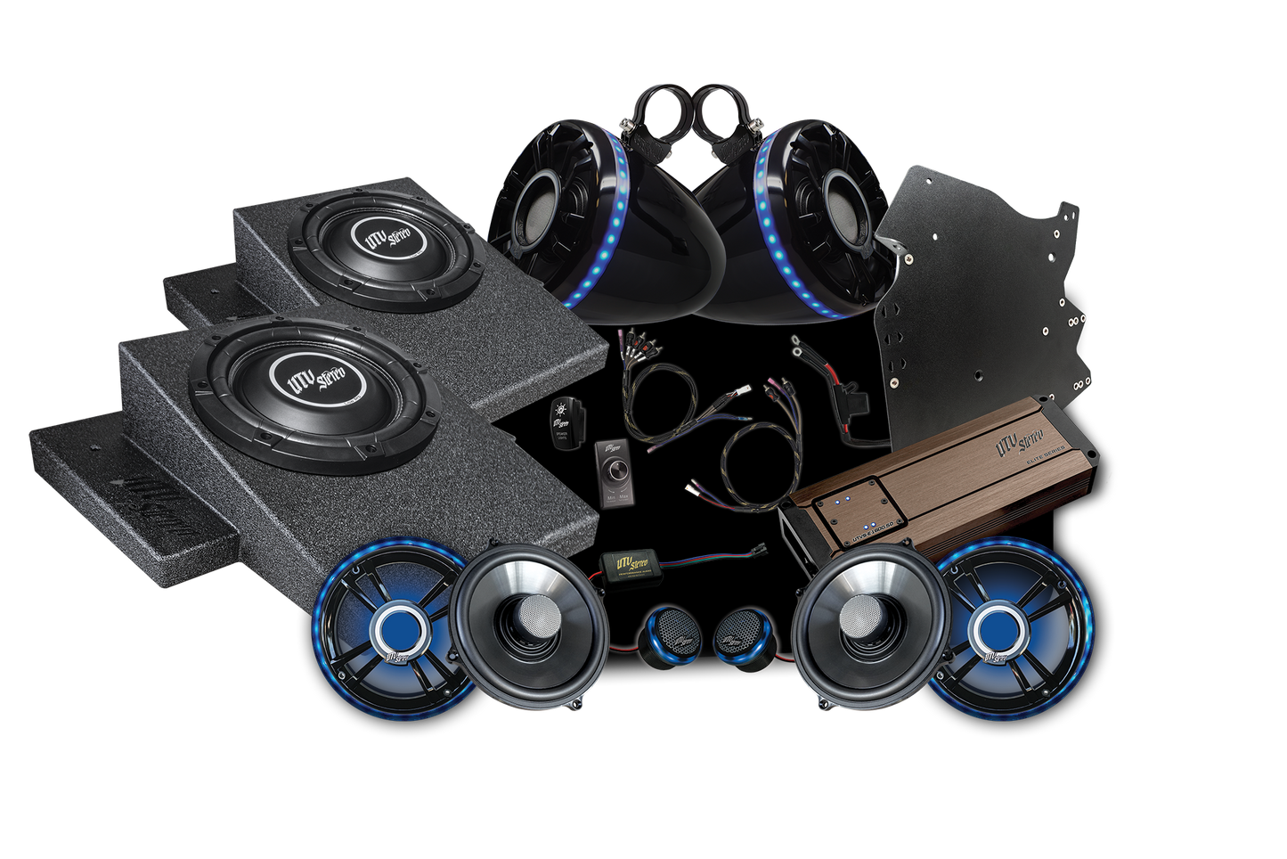 Can-Am® Maverick R Elite Series Stage 6 Stereo Kit | UTVS-R-S6-E