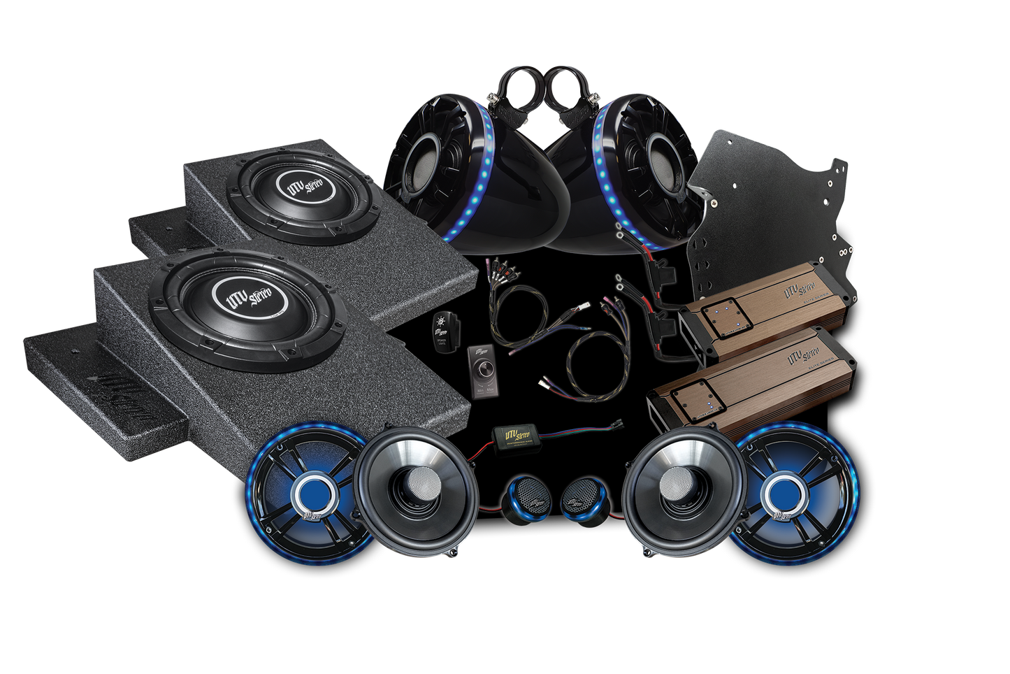 Can-Am® Maverick R Elite Series Stage 7 Stereo Kit | UTVS-R-S7-E